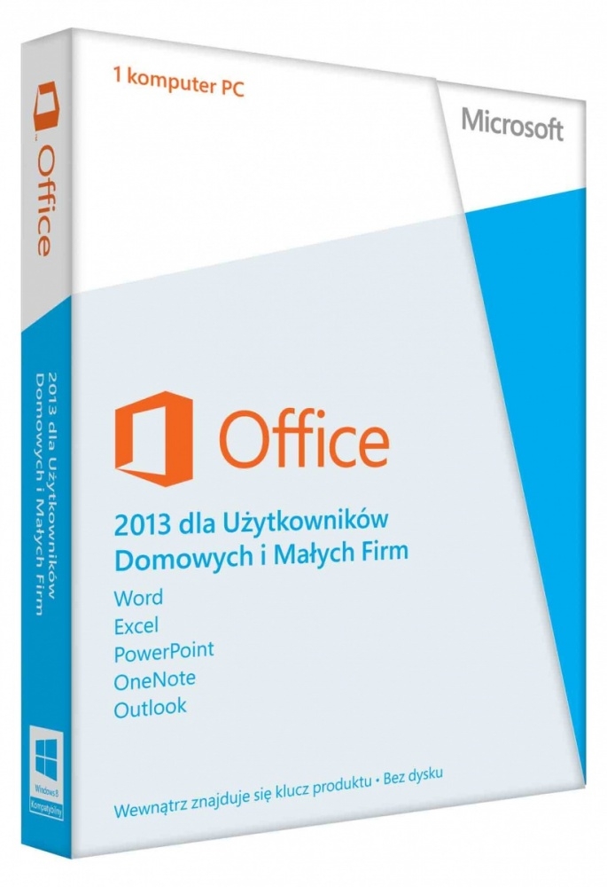 PROMOCJA: Pakiet Microsoft Office Home & Business 2013 PL